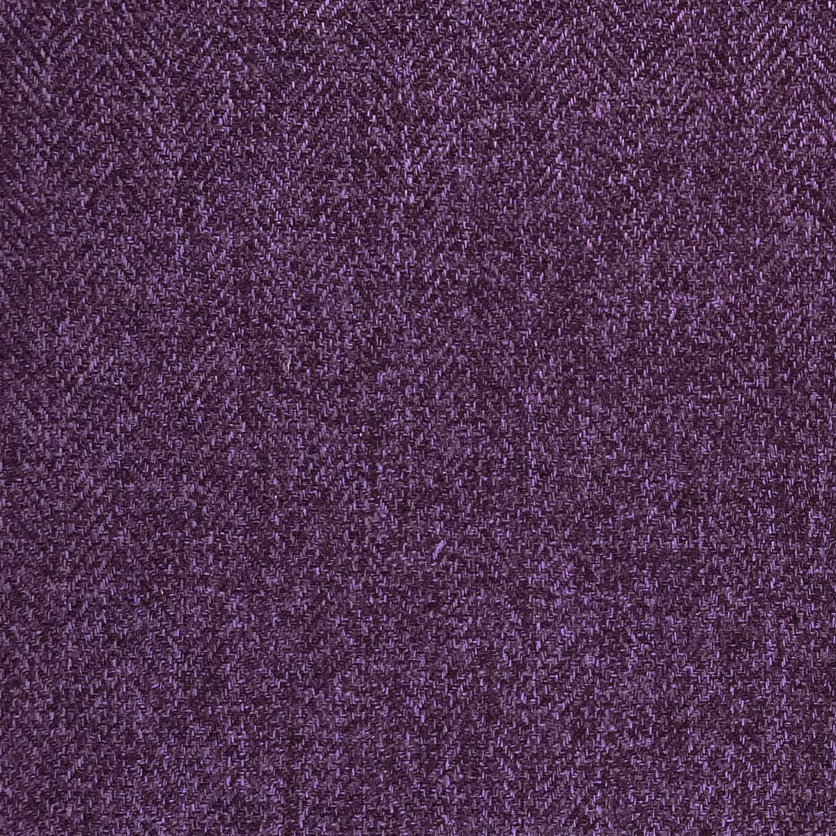 Tweed Aubergine Fabric by Chatham Glyn