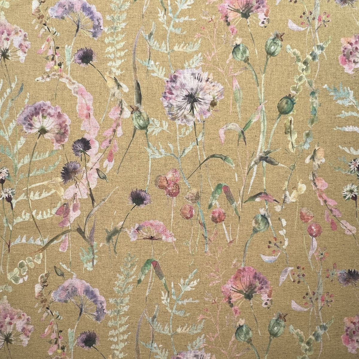 Carlotta Ochre Fabric by Chatham Glyn
