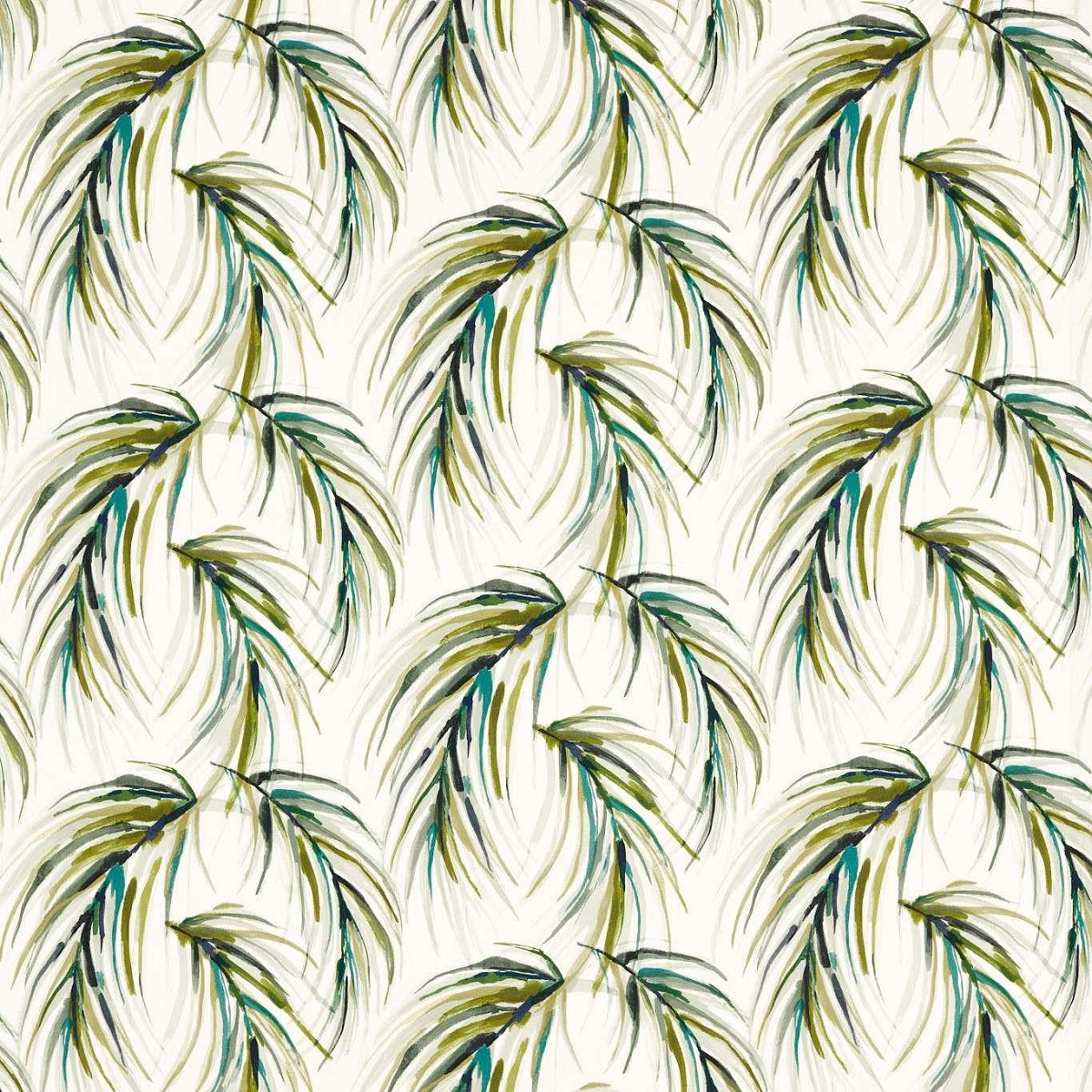 Alvaro Lime/Palm/Palm Indoor Outdoor Fabric by Harlequin