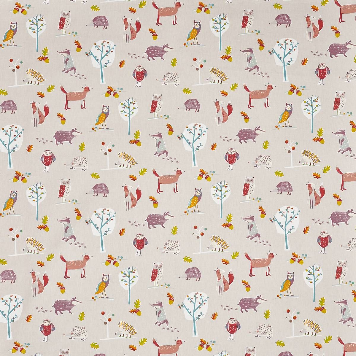Woodland Fabric by Britannia Rose