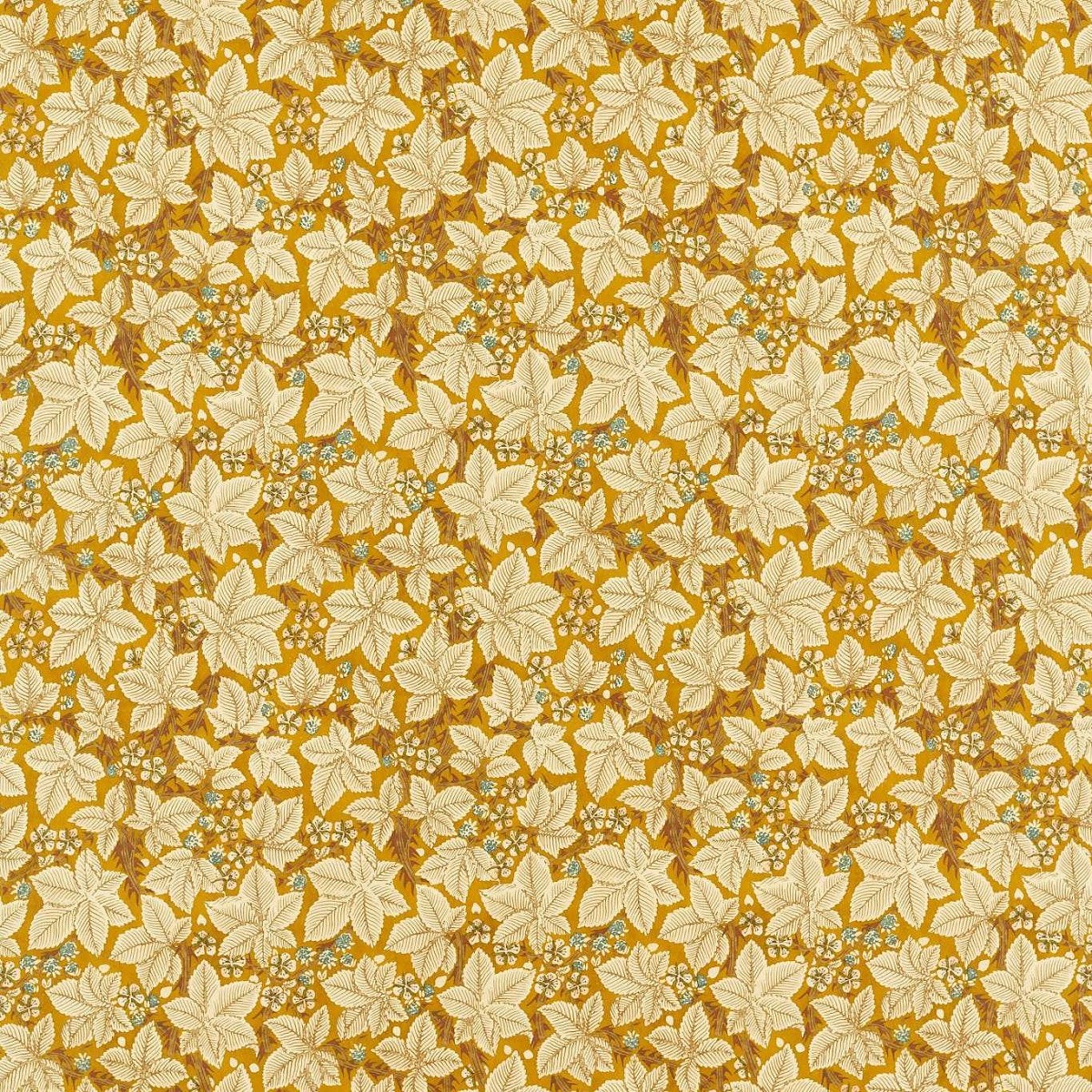 Bramble Sunflower Fabric by William Morris & Co.