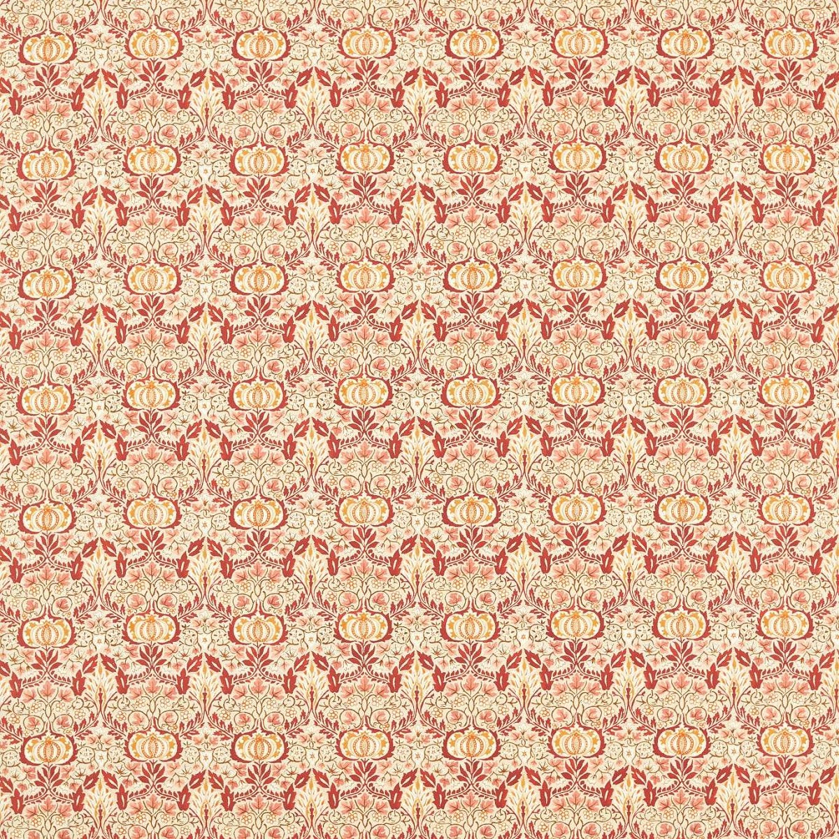 Little Chintz Russet Fabric by William Morris & Co.