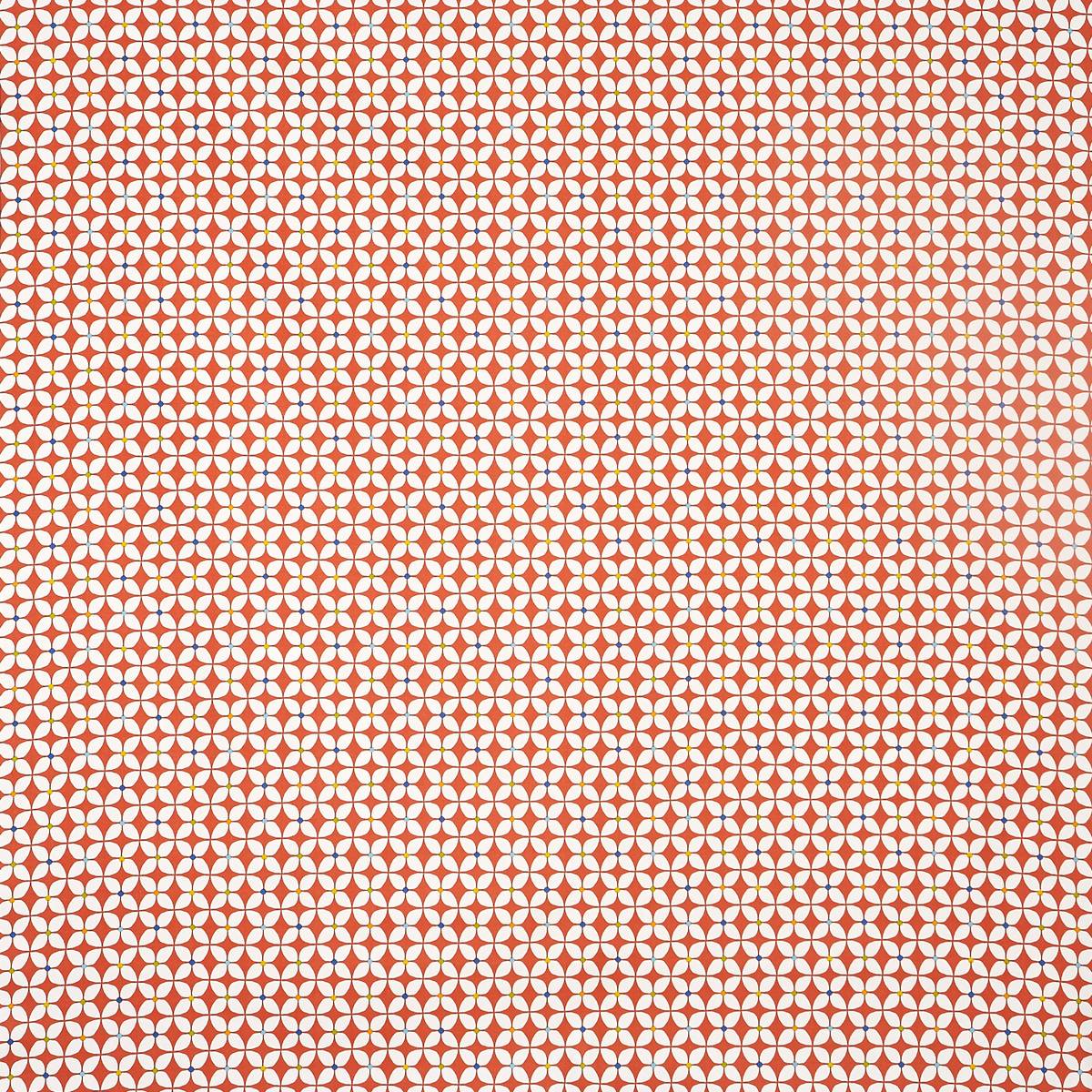 Orb Orange Fabric by Britannia Rose