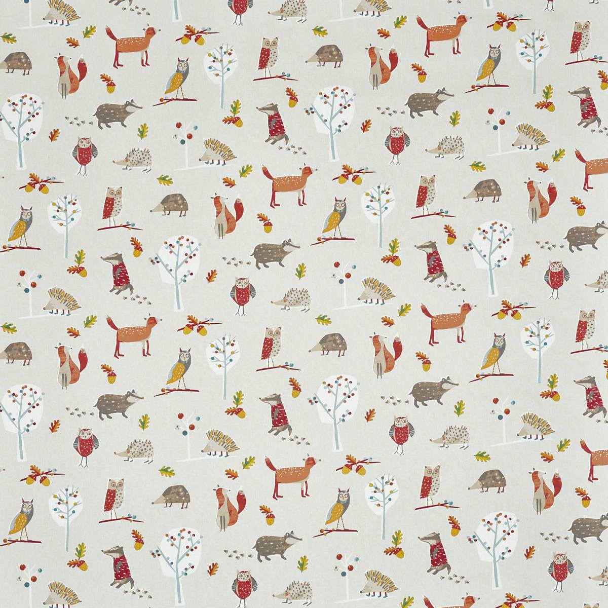 Woodland Quill Fabric by Britannia Rose