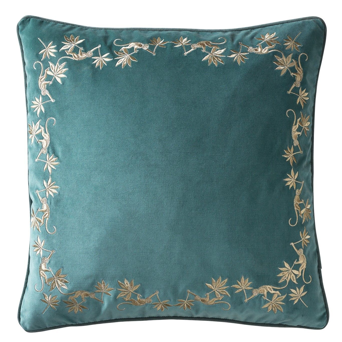 Sapphire Garden Seagrass Cushion Fabric by Wedgwood