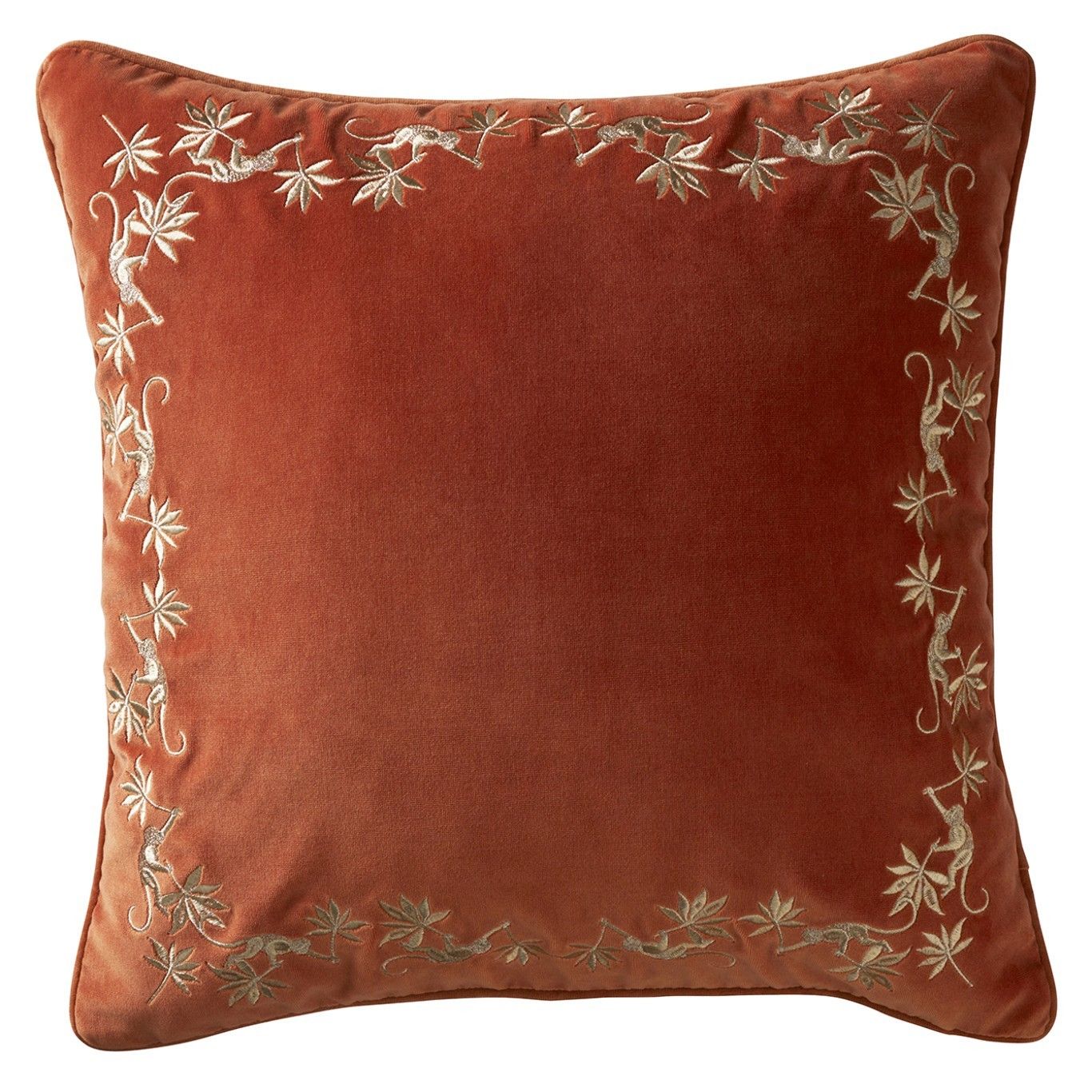 Sapphire Garden Spice Cushion Fabric by Wedgwood