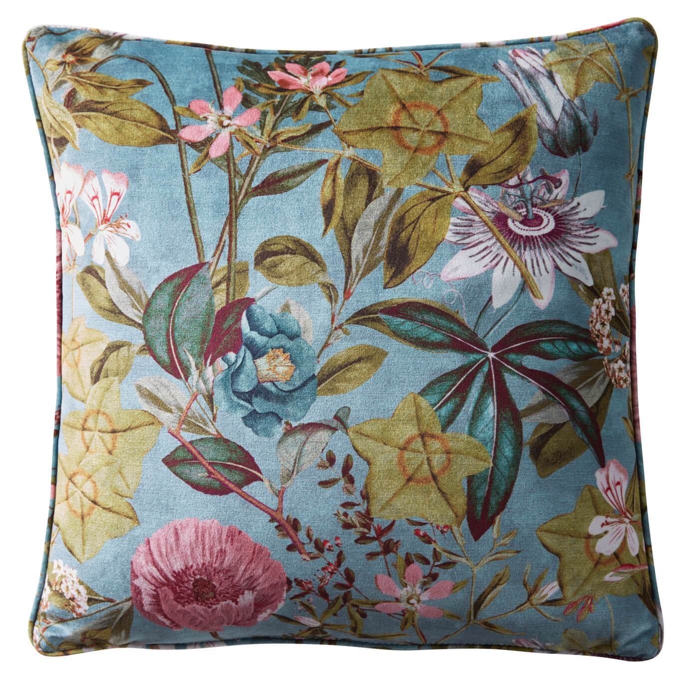 Passiflora Mineral Cushion Fabric by Clarke & Clarke